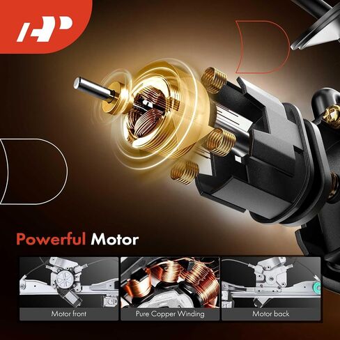 A-Premium Electric Power Window Regulator with Motor Compatible with Pontiac G6 2005-2010 Sedan Front Driver Side in Saudi Arabia