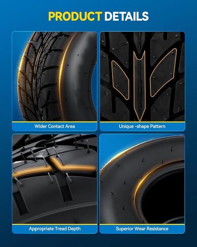 إطارات Philtop ATV/UTV All Terrain ، 25 × 10-12 إطارات 6 Ply ، 2x ATV Terr in Saudi Arabia
