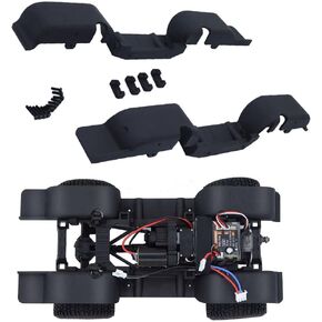 FACCNOY Refit Fender Mud Fenders Liner for 1/24 RC Crawler Car FMS K5 Blazer Upgrade Parts