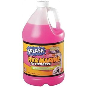 Splash RV/Marine Antifreeze, 1 gal, Plastic Bottle, -50 Point Freezing (F) 1