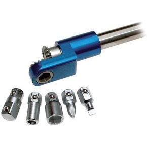 Motion Pro 90 Degree 1/4" Hex Driver Carb Tool - With Bits