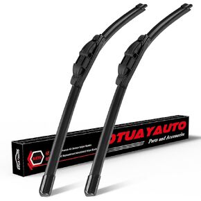 OTUAYAUTO Premium Windshield Wiper Blades - Replacement for VW Touareg 08-16, Porsche Cayenne 08-17 - Precision Fit, All-Weather Performance, Side Lock Front Window Wiper Blades - 26"+26" (Pack of 2)