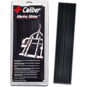 Caliber Marine Trailer Bunk Slides, Black, 10-Pack