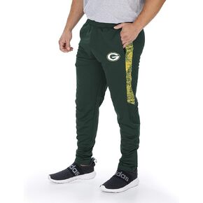 Zubaz Men's Track Pant with Half Sides
