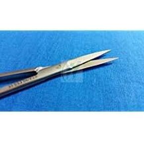 Iris Supercut Micro Dissecting Scissors Straight 4.5" with One Serrated Blade (HTI BRAND)