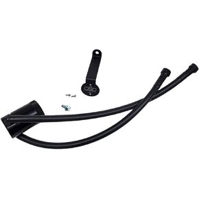 J&L Oil Separator Co. 3.0 Oil Separator Compatible with 2020-2024 Chevy Silverado/GMC Sierra 2500/3500 6.6L Gas Driver Side (Black)