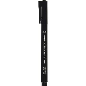 Uchida Black Calligraphy Marker 3.5mm