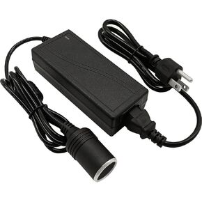 MTYTOT AC to DC Converter 12V 5A 60W Car Cigarette Lighter Adapter AC 100~240V to 12 Volt Power Supply Adapter Car Cigarette Lighter Socket 12v 5a AC/DC Adapter Converter