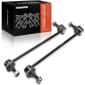 A-Premium 2 x Front Sway Bar Links Stabilizer Bar Links, Compatible with Hyundai Elantra Coupe, Elantra GT, Accent, Tucson, Veloster, Kia Soul, Soul EV, Forte, Forte Koup, Forte5, Sportage, Rio