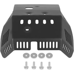 CHIFUN Skid Plate Compatible with Suzuki DRZ400 DRZ400SM DRZ400S DRZ400E 2000-2020 Motorcycle Lower Engine Guard Bottom Protection Aluminum Belly Pan Black