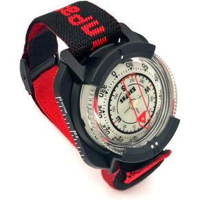 Diving Sighting Wrist Compass for Outdoor Orienteering Mountaineering Hiking