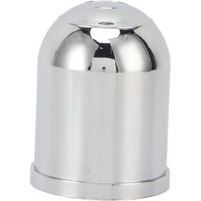 Trailer Hitch Ball Cover, ABS Plastic Ball Coupler Head Cap Chrome Plated Protection Cover, for 50mm, 2in, 1‑7/8in Hitch Balls, for Trailer, off Road Vehicle, Towing Vehicle