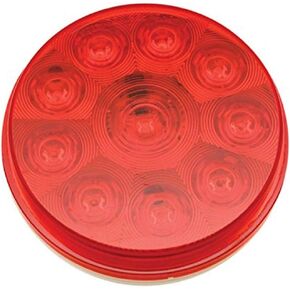 Kaper II L15-0068R Red 4" Round Stop/Turn/Tail LED Lamp