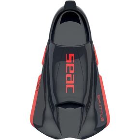 Seac Shuttle, 100% Silicone Short Swim fins Designed for Strength or Cardio Training