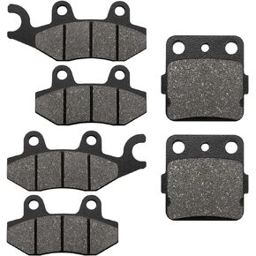 ZICOO Brake Pads for Yamaha YFZ450 YFZ 450 S/T 2004-2005, Front & Rear
