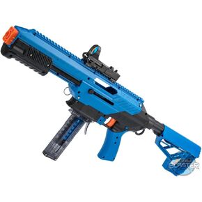 Jet Blaster CEDA Foam Blaster Dart Gun, Up to 150 FPS, Blue