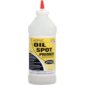 Jetcoat Acrylic Oil Spot Primer, Seals & Primes Oil & Grease Spots on Asphalt Driveways 30-50 Sq. Ft. (29 Fl. Oz.)