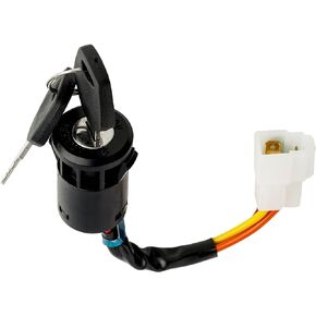 Key Switch Start Power Electric Door Lock Accessory for Kids Ride On Car Children Electric Ride on Toys Replacement Model J
