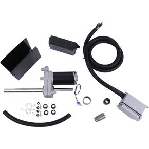 HOLDWELL Electric Powered Trailer Drive Conversion Kit 1824200100 BD1046130-00 BD1824200100 500370 Compatible with Single-Speed Square Jacks - 12V 12000 lbs for RV Trailer Touring car