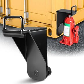WMPHE Shipping Container Jack Lug with Handle Anti-Slip Jack Leveling Attachment Storage Container Leveler Booster for Shipping Container Homes Bottle Jack Accessories