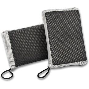 Popipen 2-pack Clay Bar Scrubber، سريع وفعال لإزالة عيوب الطلاء أو الحطام، تصميم مزدوج الجوانب للتنظيف وأعمال الطين يحتوي على أقراص طينية للتشحيم 6 عبوات in Kuwait