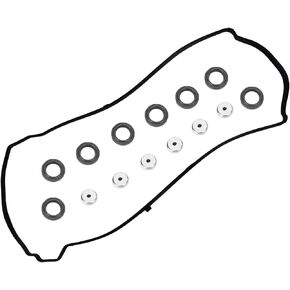 Valve Cover Gasket Set, Engine Valve Cover Gasket Set, Gasket Sets Compatible with Honda Accord Civic CR-V, Acura CSX ILX RSX RDX TSX, Replace #VS50614R, 12341-R40-A00