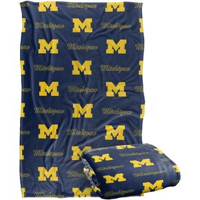 LOGOVISION Official Collegiate Logo Pattern Collection Silky Touch Super Soft Throw Blanket Collection
