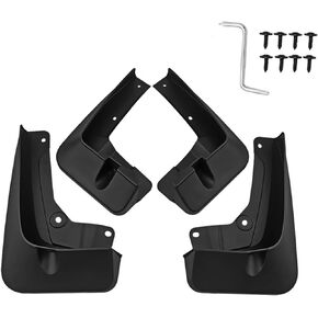 Actkill Custom Fit for Mud Flaps 2018-2023 BMW X3 Mud Splash Guard Front and Rear 4-PC Set