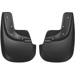 Husky Liners - Front Mud Guards | 2004 - 2012 Chevrolet Colorado/GMC Canyon w/ Large Flares, Front Set - Black, 2 Pc | 56811