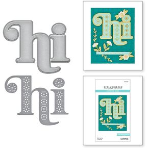 Spellbinders Stitched Hi Etched Dies, Metal