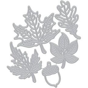 Hero Arts DI951 Fancy Dies, Autumn Leaves