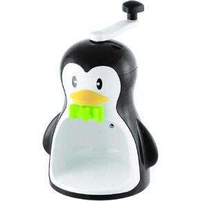 Pearl Metal D-1368 Manual Shaved Ice Maker, With Cup, Cools, Penguin, Made in Japan