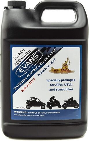 EVANS Coolant Powersports Waterless Engine Coolant (Gallon, 1 Pack) in Saudi Arabia