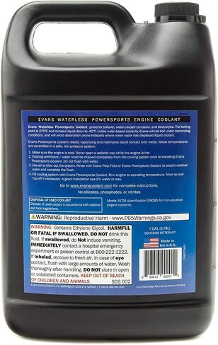 EVANS Coolant Powersports Waterless Engine Coolant (Gallon, 1 Pack) in Saudi Arabia