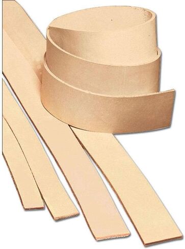 Tandy Leather Heavyweight Natural Cowhide Leather Strip 2" (51 mm) x 50" (1.3 m) 4535-00 in Saudi Arabia