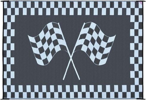 Ming's Mark RF-6091 6-Feet X 9-Feet Mat Racing Flag in Saudi Arabia
