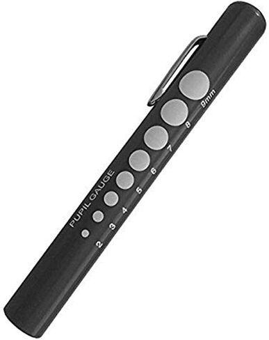 Prestige Medical Pupil Gauge Disposable Penlight with Poly Bag Packaging, Gray in Saudi Arabia