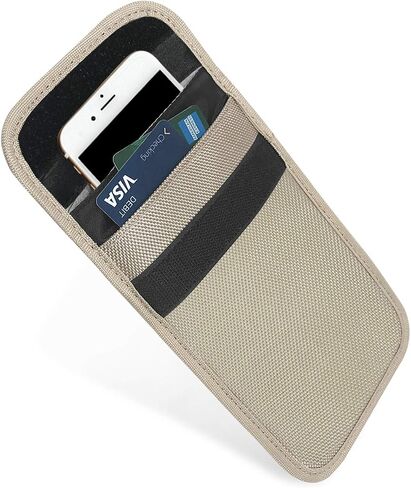 حقيبة فاراداي للهاتف الخلوي RFID، مفتاح FOB، GPS، UHF، حافظة حماية الخصوصية لمنع أثر IP (أخضر) in Saudi Arabia