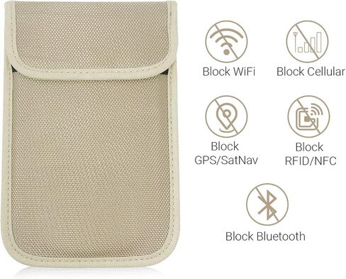 حقيبة فاراداي للهاتف الخلوي RFID، مفتاح FOB، GPS، UHF، حافظة حماية الخصوصية لمنع أثر IP (أخضر) in Saudi Arabia