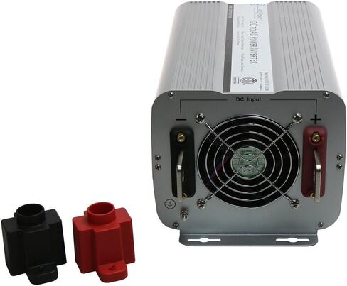 AIMS Power 2000 وات محول طاقة جيبي معدل 12 فولت تيار مستمر إلى 120 فولت تيار متردد ETL معتمد إلى UL 458 مع منافذ GFCI وكتلة طرفية للتيار المتردد in Kuwait