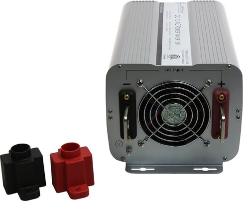 AIMS Power 2000 وات محول طاقة جيبي معدل 12 فولت تيار مستمر إلى 120 فولت تيار متردد ETL معتمد إلى UL 458 مع منافذ GFCI وكتلة طرفية للتيار المتردد in Kuwait