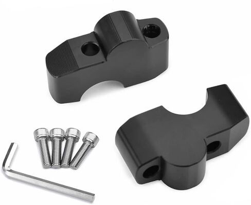 LEDISHUN المقود الناهضون 32 مللي متر الارتفاع CNC دراجة نارية الناهض رفع المقود المشبك صالح لهوندا المتمردين 300 Rebel500 2017-2022 in Kuwait