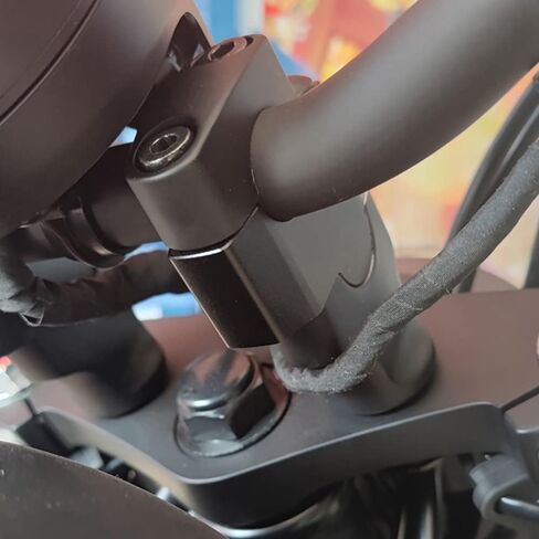 LEDISHUN المقود الناهضون 32 مللي متر الارتفاع CNC دراجة نارية الناهض رفع المقود المشبك صالح لهوندا المتمردين 300 Rebel500 2017-2022 in Kuwait