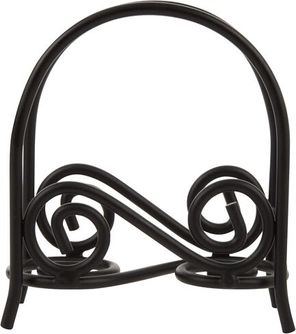 Spectrum Scroll Arched Dispenser, Vertical Kitchen Tables & Countertops, Dining Table & Kitchen Décor, Stylish Upright Napkin Holder, Hammered Bronze in Saudi Arabia