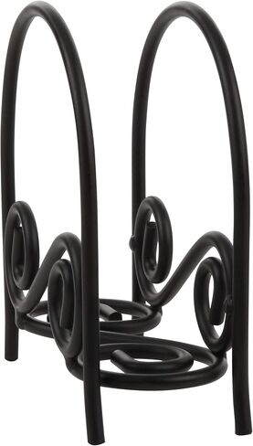 Spectrum Scroll Arched Dispenser, Vertical Kitchen Tables & Countertops, Dining Table & Kitchen Décor, Stylish Upright Napkin Holder, Hammered Bronze in Saudi Arabia