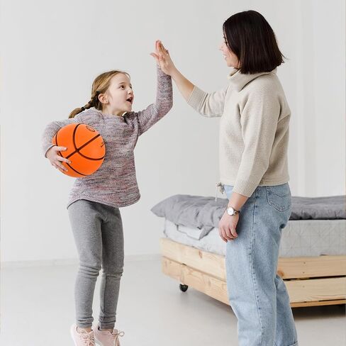 LINZXNBKING Official Size 7 (29.5") Silent Basketball High-Density Soft Foam and Low Noise Indoor Training Ball Easy Grip Highly Elastic Practice Ball in Kuwait