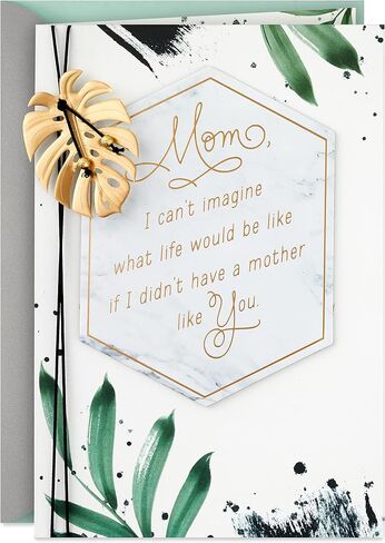 Hallmark Birthday Card for Mom (Pink Flowers) in Saudi Arabia