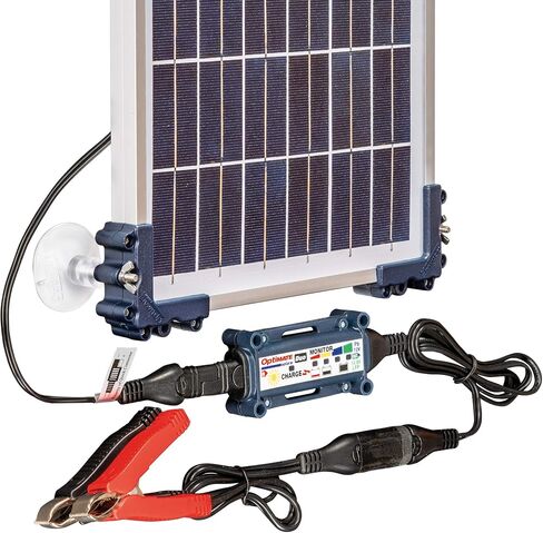Tecmate Optimate Solar Duo 10W Travel kit, TM522-D1TK, 6-Step 12V / 12.8V 0.8A Weatherproof Solar Battery Saving Charger & maintainer in Saudi Arabia