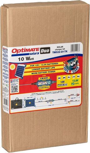 Tecmate Optimate Solar Duo 10W Travel kit, TM522-D1TK, 6-Step 12V / 12.8V 0.8A Weatherproof Solar Battery Saving Charger & maintainer in Saudi Arabia