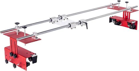 Router Sled for Flattening Slabs, 3 Axis Adjustable, Portable and Easy to Adjust Slab Flattening Jig with 60 inches, Trimming Planing Machine for Wood Flattening, DIY Woodworking Router Sled in Saudi Arabia